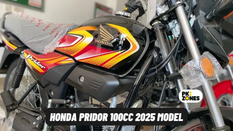 Honda Pridor 100cc 2025 Price